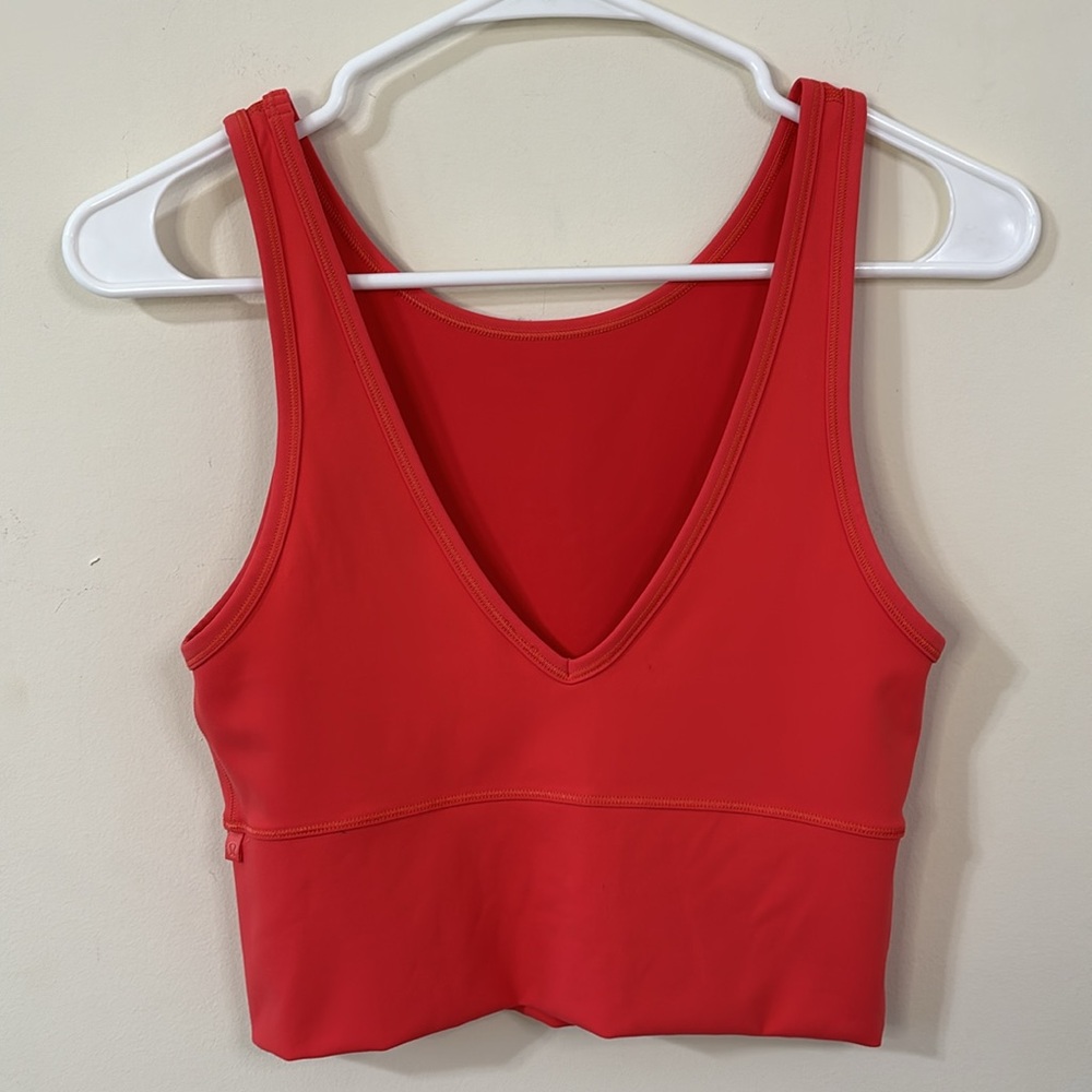 Lululemon Power Pivot Tank *Everlux Pink Punch Size 4 - Picture 6 of 8